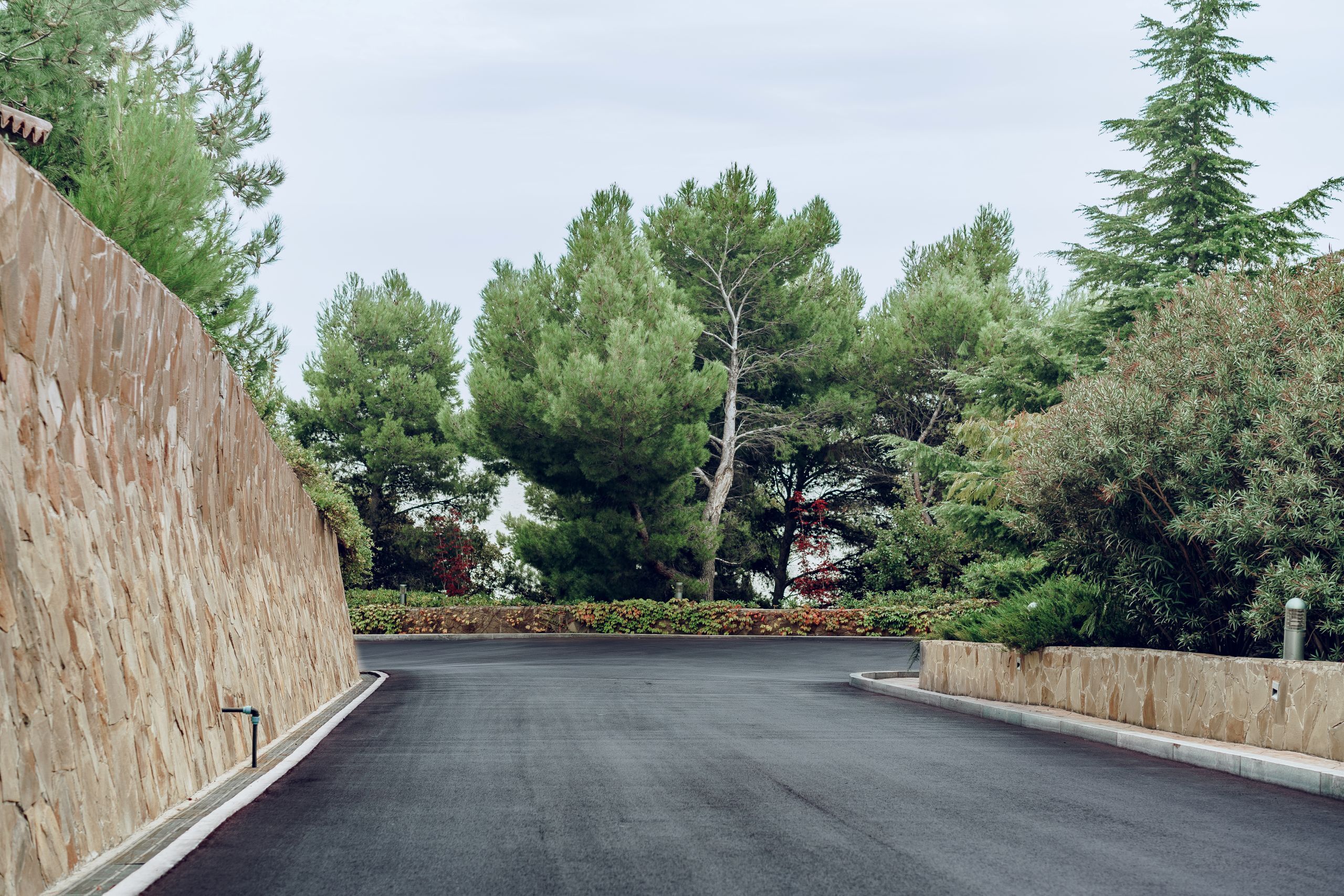 picturesque-concrete-slope-walkway-with-plants-hotels-hospitality