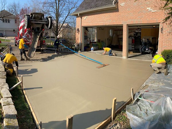 concrete paving services